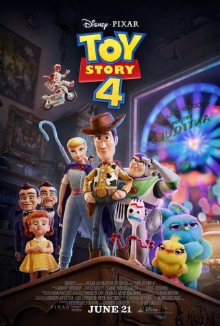 Movie poster for Toy Story 4.