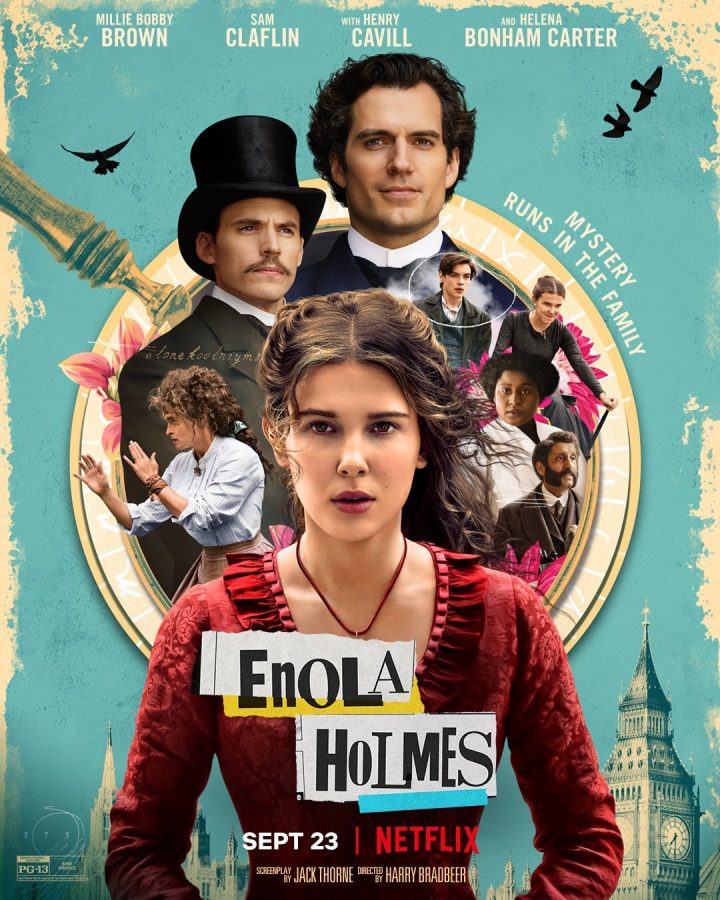 Enola Holmes Movie Poster.

