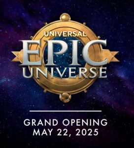 Epic Universe official grand opening poster. (Courtesy of Universal Pictures) 